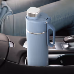 SharkNinja Thirsti Uso quotidiano, Fitness, Trekking, Sport 530 ml Plastica, Acciaio inox Blu - Vista aggiuntiva 5