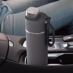 SharkNinja Thirsti Uso quotidiano, Fitness, Trekking, Sport 530 ml Plastica, Acciaio inox Grigio - Vista aggiuntiva 5