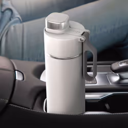 SharkNinja Thirsti Uso quotidiano, Fitness, Trekking, Sport 700 ml Plastica, Acciaio inox Bianco - Vista aggiuntiva 6