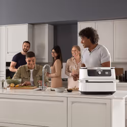 Ninja AF500EUWH friggitrice Doppia 10,4 L Indipendente 2470 W Friggitrice ad aria calda Argento, Bianco - Vista aggiuntiva 5