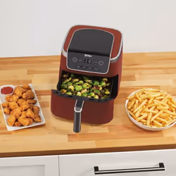Ninja AF140EUCM friggitrice Singolo 4,7 L Indipendente Friggitrice ad aria calda Cinnamon colour - Vista aggiuntiva 5