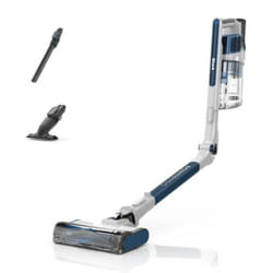 Shark IZ380EU scopa elettrica Aspirapolvere elettrica Batteria Secco Senza sacchetto 0,7 L 181 W Metallico, Blu marino