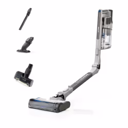 Shark IZ380EUT, Aspirapolvere elettrica, Senza sacchetto, Metallico, 0,7 L, Secco, Batteria