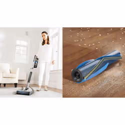 Shark IZ380EUT scopa elettrica Aspirapolvere elettrica Batteria Secco Senza sacchetto 0,7 L Metallico - Vista aggiuntiva 7