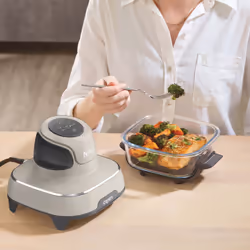 Ninja CRISPi Singolo 3,8 L 1700 W Friggitrice ad aria calda Grigio, Colore della pietra, Trasparente - Vista aggiuntiva 5