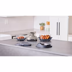 Ninja CRISPi Singolo 3,8 L 1700 W Friggitrice ad aria calda Grigio, Colore della pietra, Trasparente - Vista aggiuntiva 6