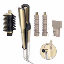 Shark Glam Straight & Waves multistyler Airflow Oro 1400 W 2,44 m - Vista aggiuntiva 2