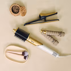 Shark Glam Straight & Waves multistyler Airflow Oro 1400 W 2,44 m - Vista aggiuntiva 3