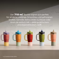 Ninja DB351CHCY 0,71 L Frullatore portatile 1100 W Grigio scuro - Vista aggiuntiva 6