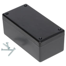 Electronics 1594DSBK Contenitore universale 131 x 66 x 55 abs Nero 1 pz. - Hammond