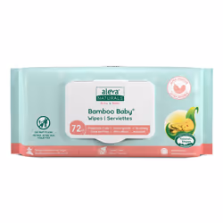 Aleva Naturals AN37945, Salvietta umida per bambini, Ipoallergenico