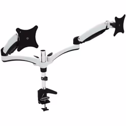 Amer Mounts HYDRA2, Morsa, 8 kg, 38,1 cm (15"), 71,1 cm (28"), 100 x 100 mm, Nero, Cromo, Bianco
