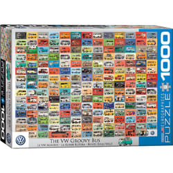 Eurographics The VW Groovy Bus Puzzle 1000 pz Veicoli