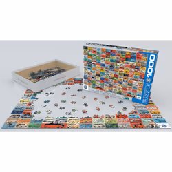 Eurographics The VW Groovy Bus Puzzle 1000 pz Veicoli