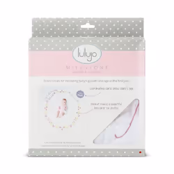 Mary Meyer LJ581 Coperta per Neonati Rosa, Bianco 100 x 100 cm Bambino/Bambina - Vista aggiuntiva 4