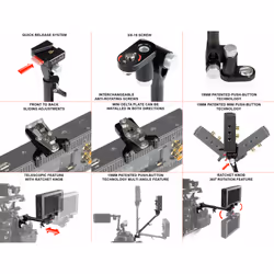 SHAPE RTPQS accessorio per la montatura delle macchine fotografiche - Vista aggiuntiva 7