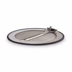 Le Creuset 53303260010000 coperchio per pentola Rotondo Nero, Argento - Vista aggiuntiva 4