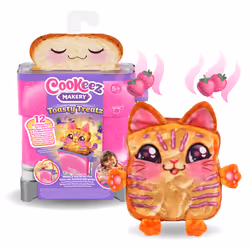 Moose Toys Cookeez Makery Toasty Treatz, Animali giocattolo, 5 anno/i