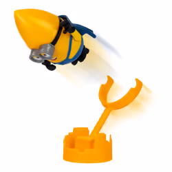 Moose Toys Despicable Me 4 - Action Figure Gus Lanciatore a catapulta giocattolo