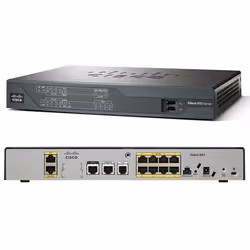 Cisco 891 router cablato Fast Ethernet Nero