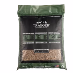 Traeger Pellets da legno Mesquite naturale al 100% per barbecue a pellet - 9 kg, Pellet, Legno, Legno, Mesquite, Manzo, Trinc ...