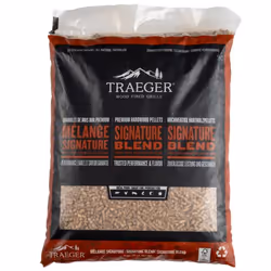 Traeger Pellets da legno Hickory, Acero e Ciliegio naturale certificato FSC per barbecue a pellet - 9 kg, Pellet, Legno, Legn ...