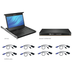 Vertiv Avocent 8 Computer - 47 cm (18,5") LED - UXGA - 1600 x 1200 - 16:9Porta PS/2USBVGA - Tastiera - TouchPad - 120 V AC, 230 V AC Input Voltage - 1U Alto - PC