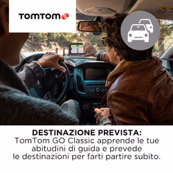 TomTom GO Classic navigatore Fisso 12,7 cm (5") Touch screen 201 g Nero - Vista aggiuntiva 6