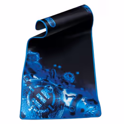 Enhance GX-MP2 XXL Tappetino per mouse per gioco da computer Nero, Blu