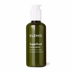 Elemis Superfood Facial Wash 200ml, Gel detergente, Unisex, Pelle universale, Detergente, Nutriente, Rinfrescante, Ortica, Fl ...