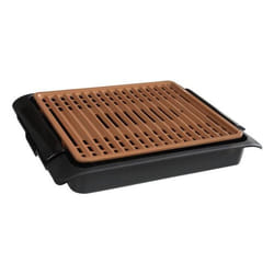 Starlyf VHGSLCIND0060 barbecue per l'aperto e bistecchiera Grill Da tavolo Elettrico Nero, Marrone 1250 W