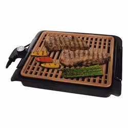 Starlyf VHGSLCIND0060 barbecue per l'aperto e bistecchiera Grill Da tavolo Elettrico Nero, Marrone 1250 W - Vista aggiuntiva 3