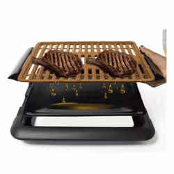 Starlyf VHGSLCIND0060 barbecue per l'aperto e bistecchiera Grill Da tavolo Elettrico Nero, Marrone 1250 W - Vista aggiuntiva 4