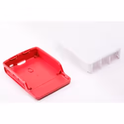 Raspberry Pi 1876751 accessorio per scheda di sviluppo Custodia Rosso, Bianco