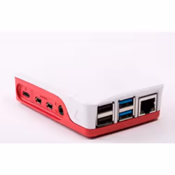 Raspberry Pi 1876751 accessorio per scheda di sviluppo Custodia Rosso, Bianco - Vista aggiuntiva 4