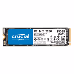 Crucial P2, 250 GB, M.2, 2100 MB/s