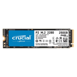 Crucial P2 250 GB M.2 PCI Express 3.0 NVMe