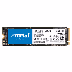 Crucial P2 250 GB M.2 PCI Express 3.0 NVMe