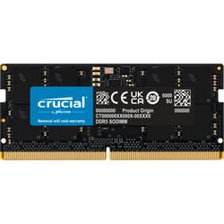 Crucial CT16G56C46S5T memoria 16 GB 1 x 16 GB DDR5 5600 MHz Data Integrity Check (verifica integrità dati)