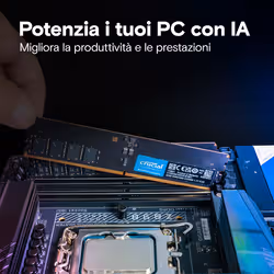 Crucial CT32G64C52CU5 memoria 32 GB 1 x 32 GB DDR5 6400 MT/s 288-pin DIMM - Vista aggiuntiva 6