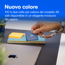 Crucial X10 1 TB USB tipo-C USB 3.2 Gen 2x2 Blu - Vista aggiuntiva 2