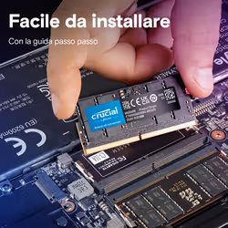 Crucial CT2K64G56C46S5 memoria 128 GB 2 x 64 GB DDR5 5600 MHz - Vista aggiuntiva 6