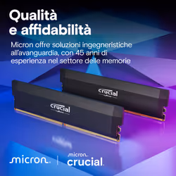 Crucial Pro OC memoria 64 GB 2 x 32 GB DDR5 6400 MHz - Vista aggiuntiva 6