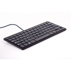 Raspberry Pi SC0198 tastiera Ufficio USB QWERTZ Tedesco Nero, Grigio