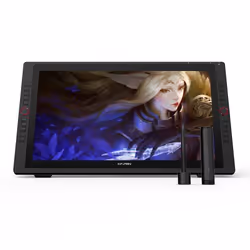 XPPen Artist 24 Pro, Cablato, 5080 lpi (linee per pollice), 526,85 x 296,35 mm, USB/Bluetooth, 1 cm, Penna