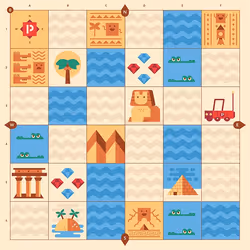 Primo Toys Ancient Egypt Adventure Map