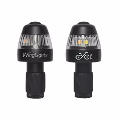 CYCL WingLights 360 Fixed, Segnali di direzione, Nero, Alluminio, IP67, LED, 48 lm