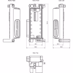 Siemens 6ES7148-4CA00-0AA0 modulo I/O digitale e analogico - Vista aggiuntiva 3