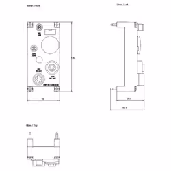 Siemens 6ES7194-4AD00-0AA0 modulo I/O digitale e analogico - Vista aggiuntiva 3