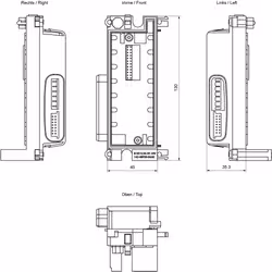 Siemens 6ES7142-4BF00-0AA0 modulo I/O digitale e analogico - Vista aggiuntiva 3